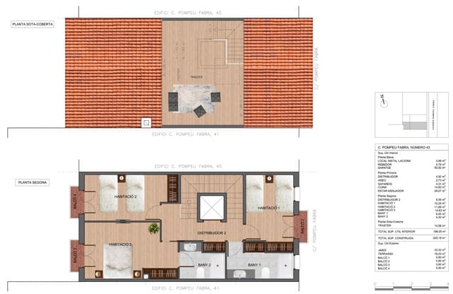 4 sovrum Hus till salu i Sant Pau de Segúries med garage - 395 000 € (Ref: 8585241)