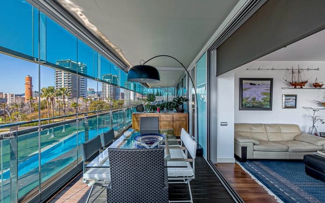 3 soveværelse Lejlighed til salg i Diagonal Mar i El Front Marítim del Poblenou, Barcelona by med swimmingpool garage - € 1.650.000 (Ref: 8635062)