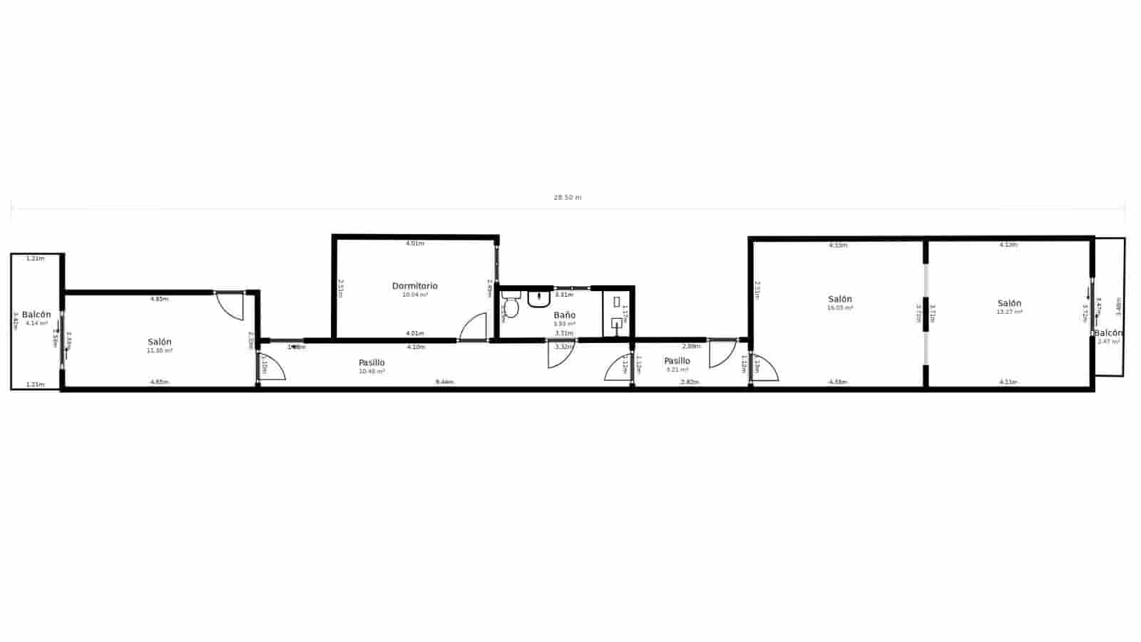 3 soveværelse Lejlighed til salg i Barcelona by - € 720.000 (Ref: 8643615)