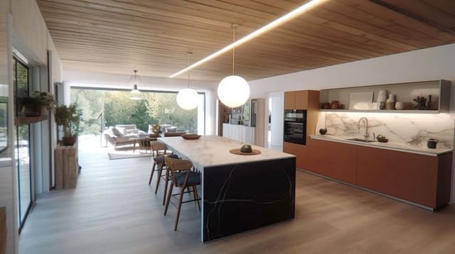 3 sypialnia Willa na sprzedaż w Sant Martí de Llémena z basenem garażem - 590 000 € (Ref: 8845833)