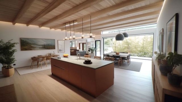 3 sypialnia Willa na sprzedaż w Sant Martí de Llémena z basenem garażem - 590 000 € (Ref: 8845833)