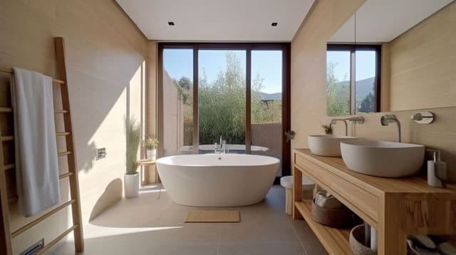 3 sypialnia Willa na sprzedaż w Sant Martí de Llémena z basenem garażem - 590 000 € (Ref: 8845833)