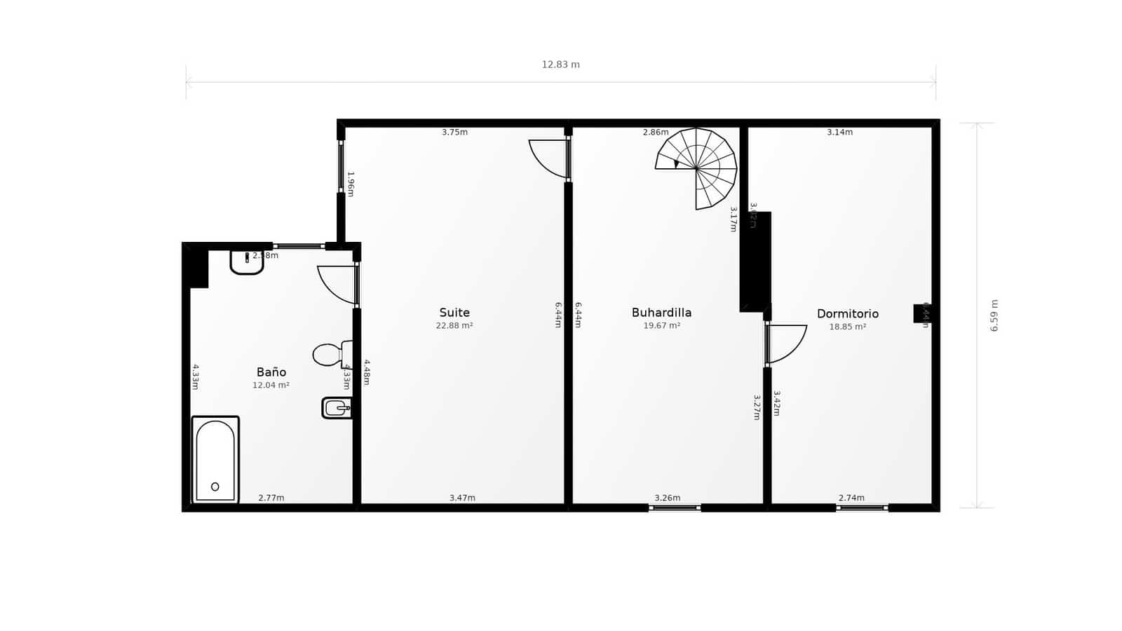3 sypialnia Apartament na sprzedaż w Miasto Girona z garażem - 340 000 € (Ref: 8977403)