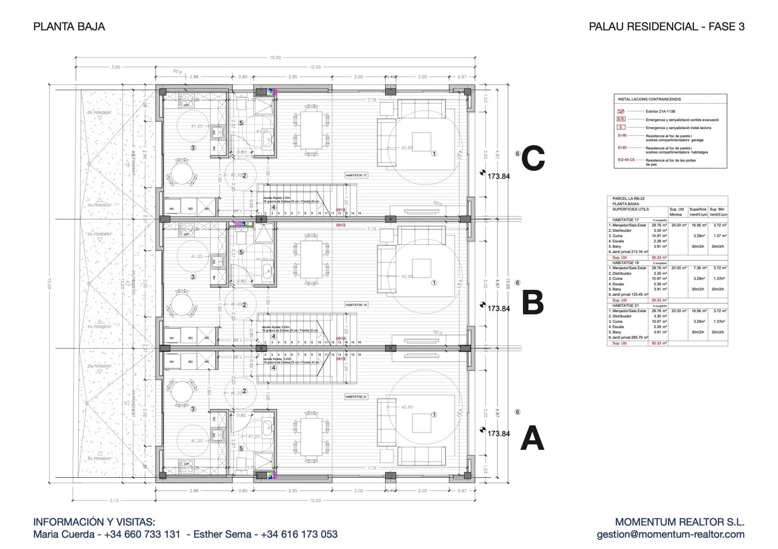 4 soverom Kjedet enebolig til salgs i Palau de Plegamans med garasje - € 480 000 (Ref: 9013123)