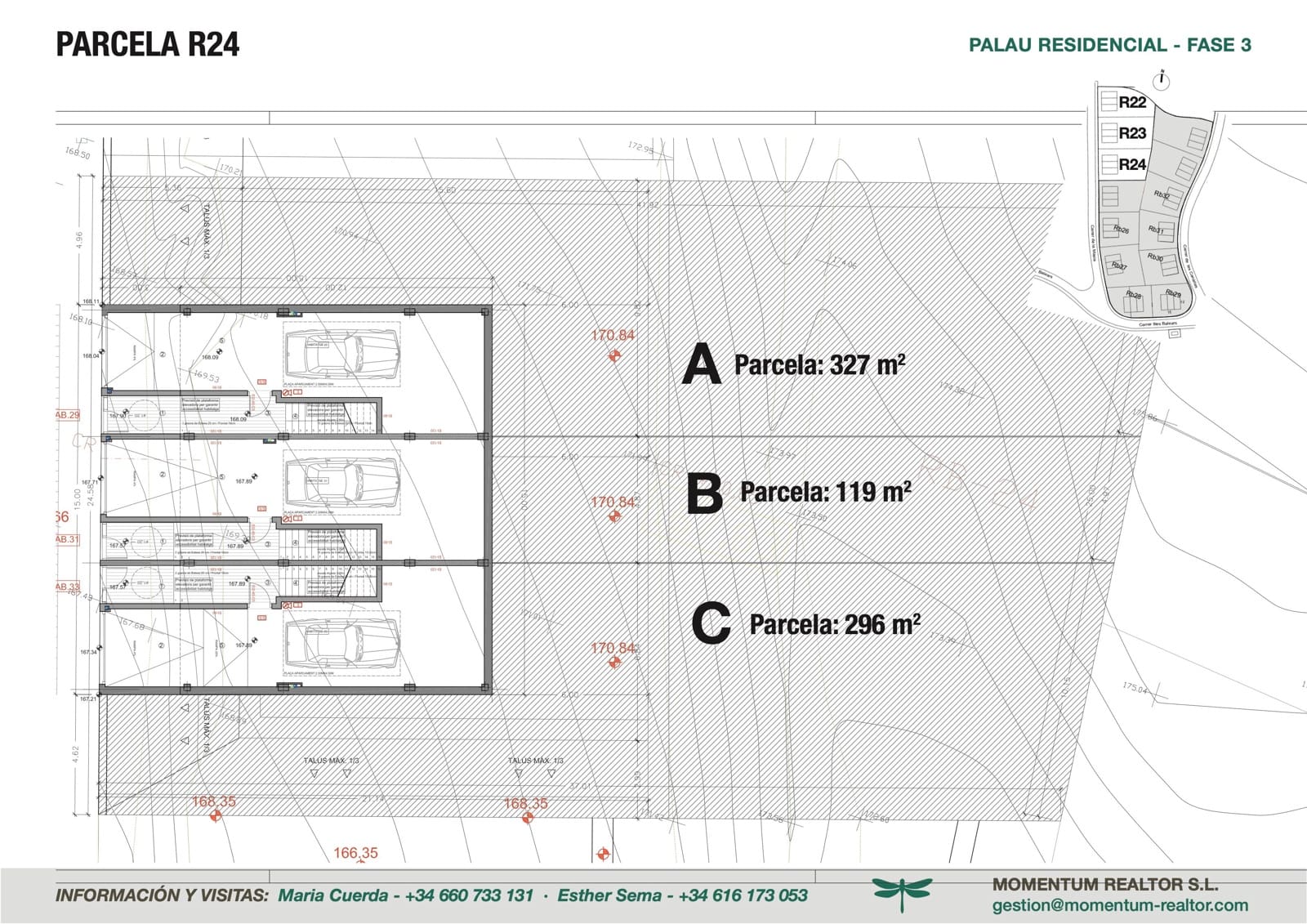 4 soverom Kjedet enebolig til salgs i Palau de Plegamans med garasje - € 480 000 (Ref: 9013123)
