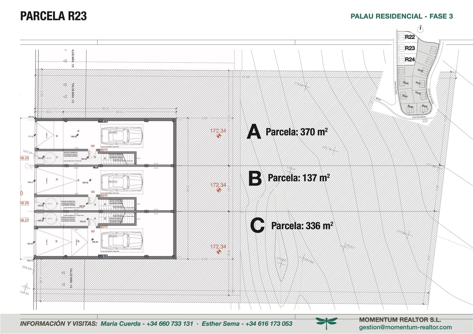 4 soverom Kjedet enebolig til salgs i Palau de Plegamans med garasje - € 420 000 (Ref: 9013127)