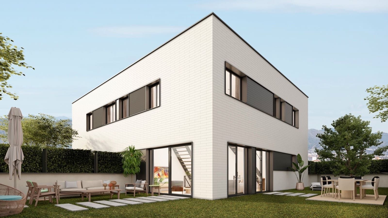 4 bedroom Semi-detached Villa for sale in Palau de Plegamans with garage - € 480,000 (Ref: 9013129)