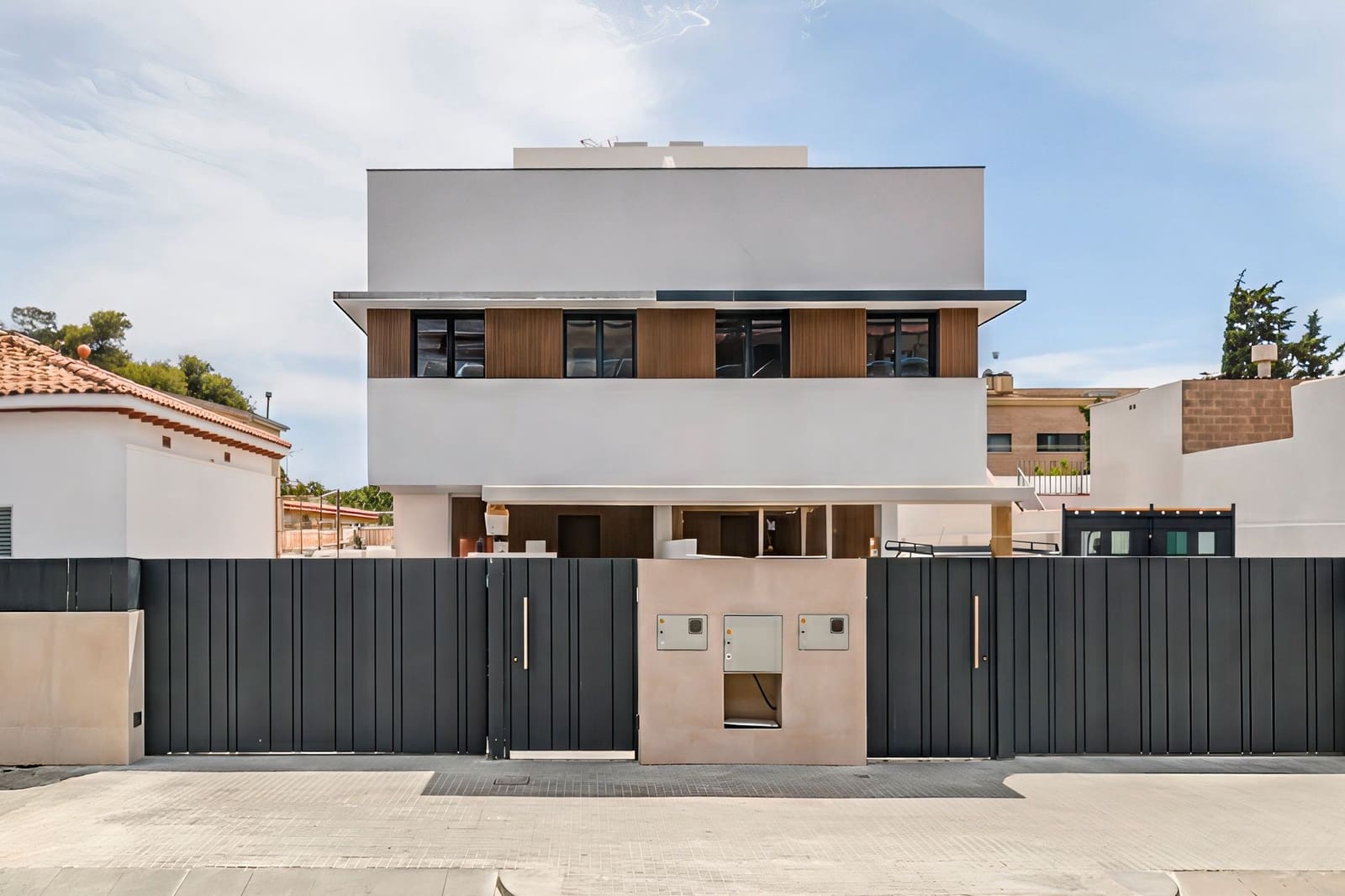 3 soveværelse Semi-Rækkehus til salg i Castelldefels med swimmingpool garage - € 1.150.000 (Ref: 9035708)