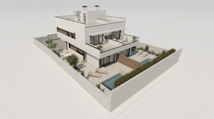 3 soveværelse Semi-Rækkehus til salg i Castelldefels med swimmingpool garage - € 1.150.000 (Ref: 9035708)