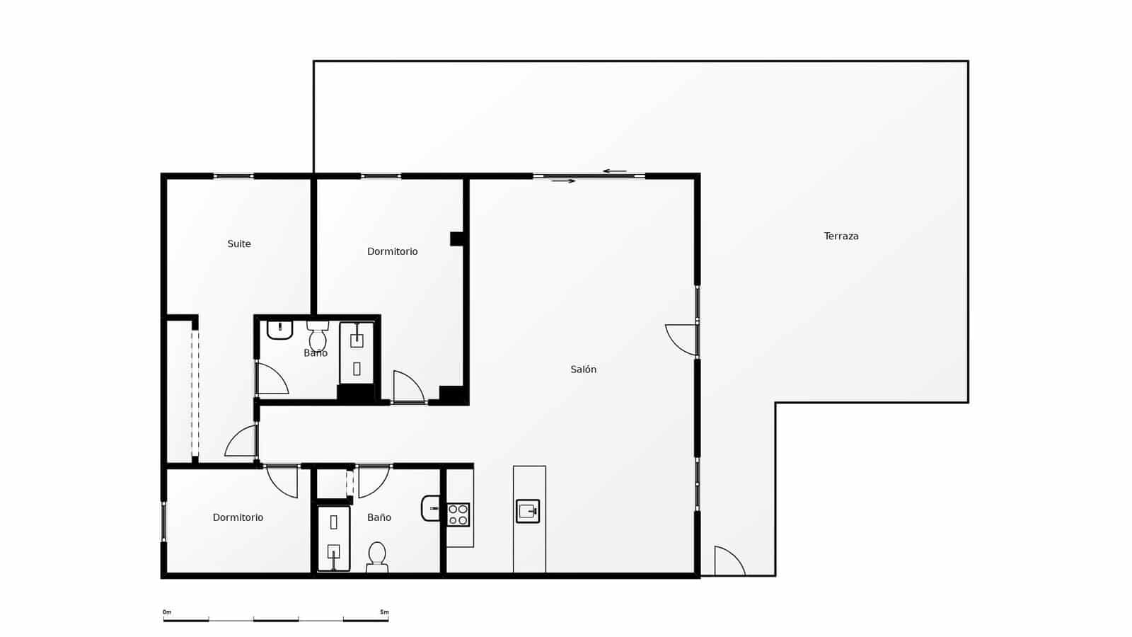 3 soveværelse Lejlighed til leje i Begur med swimmingpool garage - € 4.000 (Ref: 9051675)