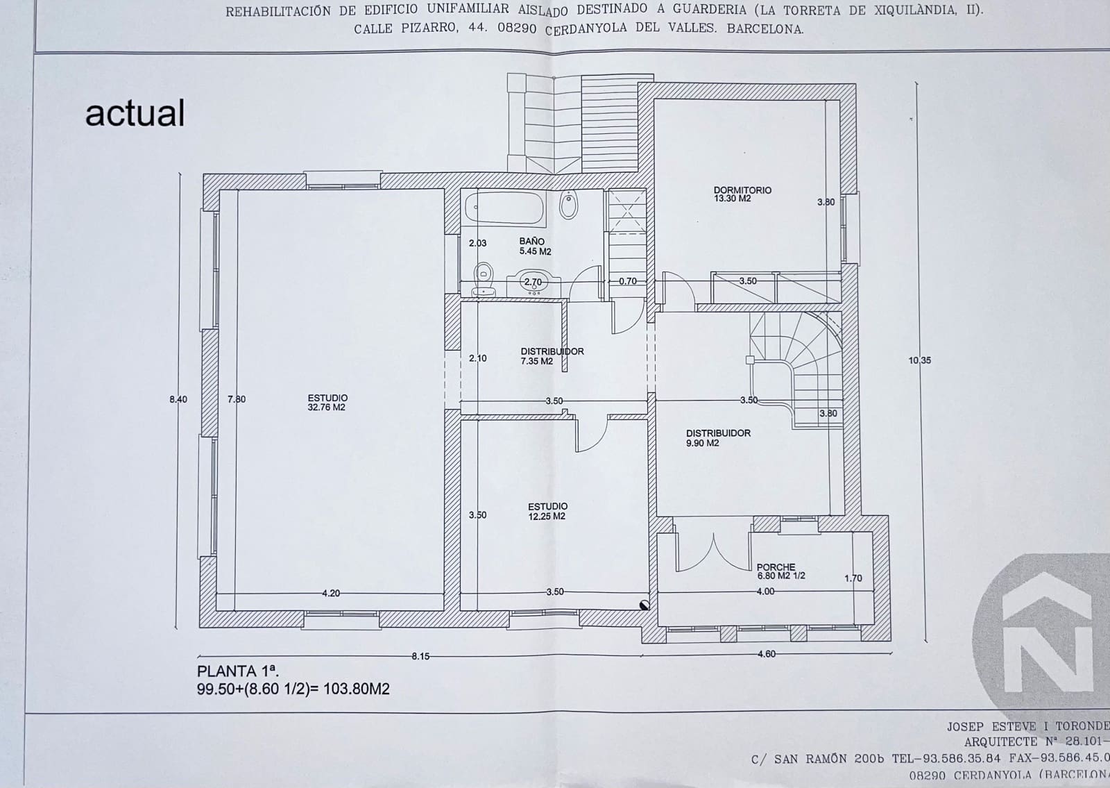 7 soveværelse Finca/Landehus til salg i Cerdanyola del Valles med garage - € 690.000 (Ref: 9101404)