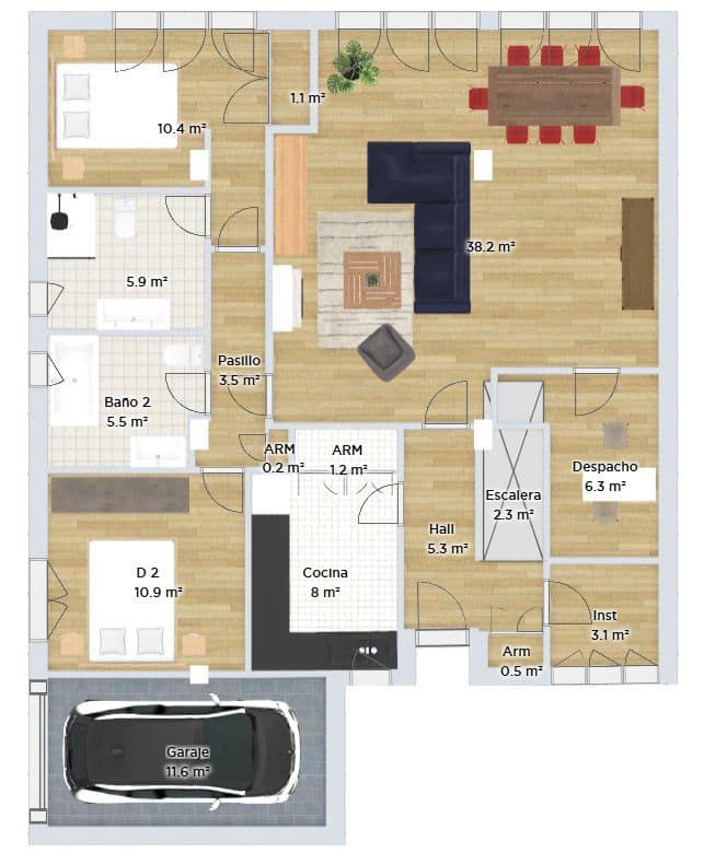 5 slaapkamer Villa te koop in Hoyo de Manzanares met zwembad - € 475.000 (Ref: 9115565)