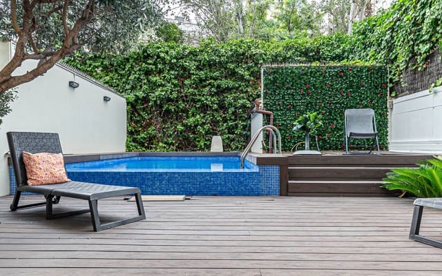 Casa de 4 habitaciones en El Fort Pienc, Barcelona ciudad en alquiler con piscina garaje - 4.900 € (Ref: 9146346)