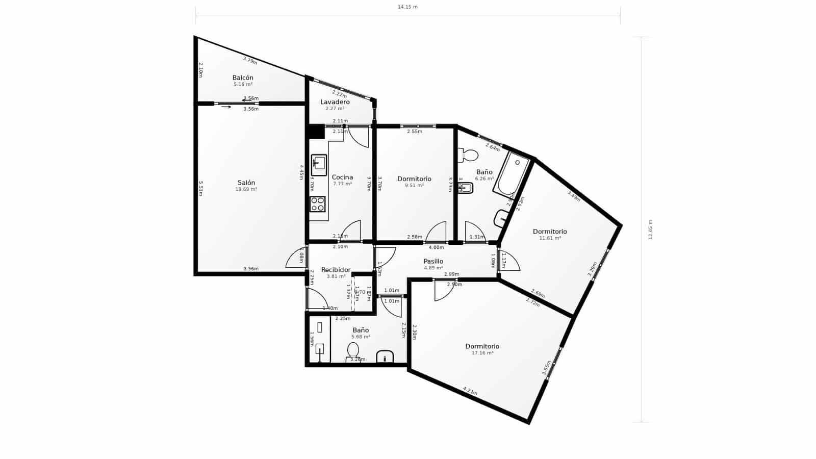 3 soverom Leilighet til salgs i Loja - € 134 900 (Ref: 9164212)