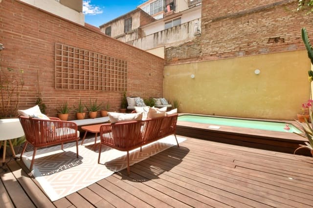 2 Zimmer Wohnung zu verkaufen in El Poble Sec, Barcelona Stadt mit Pool - 1.500.000 € (Ref: 9181293)