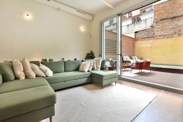 2 Zimmer Wohnung zu verkaufen in El Poble Sec, Barcelona Stadt mit Pool - 1.500.000 € (Ref: 9181293)
