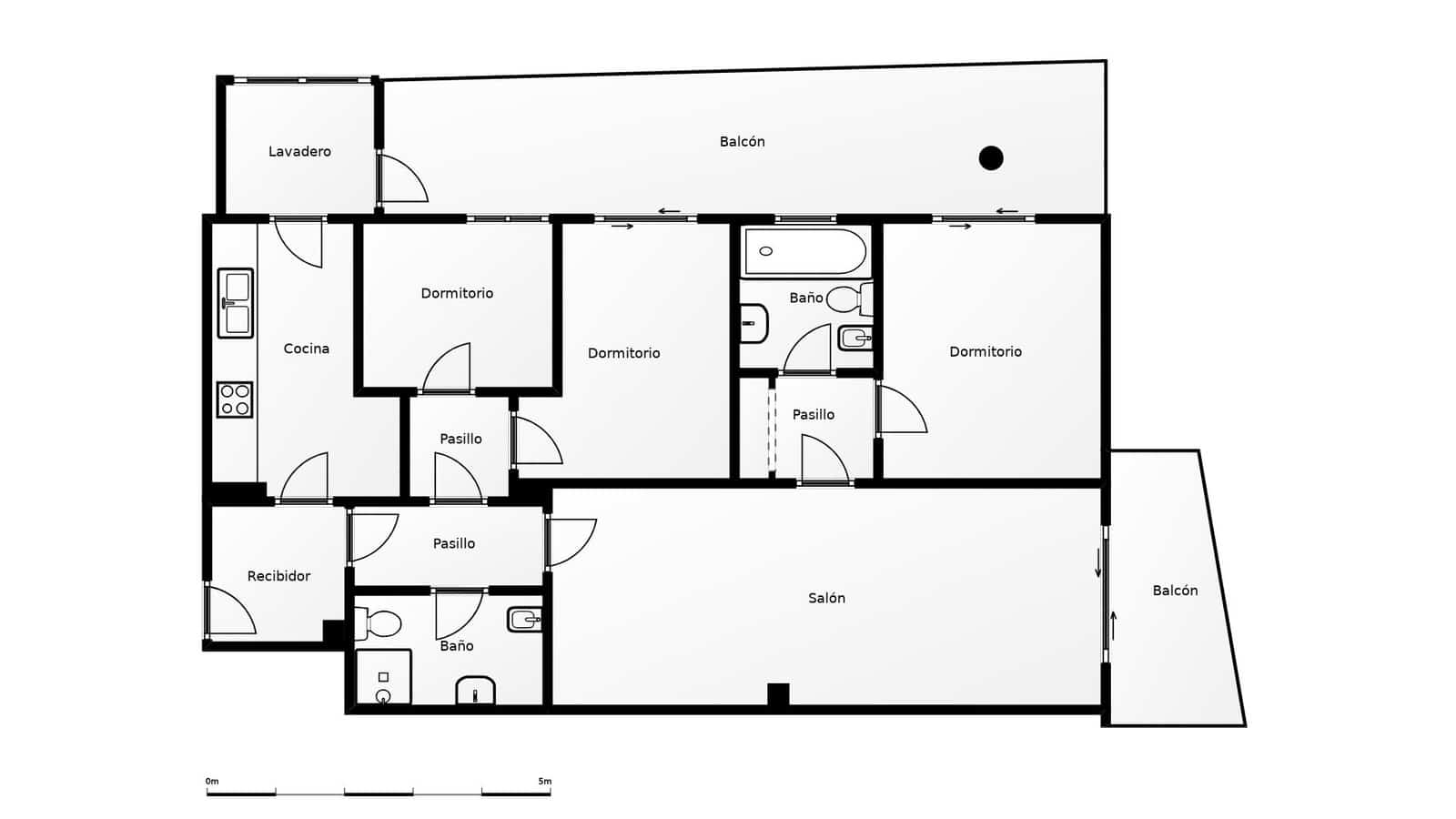 3 soveværelse Lejlighed til salg i Badalona med swimmingpool - € 530.000 (Ref: 9186162)