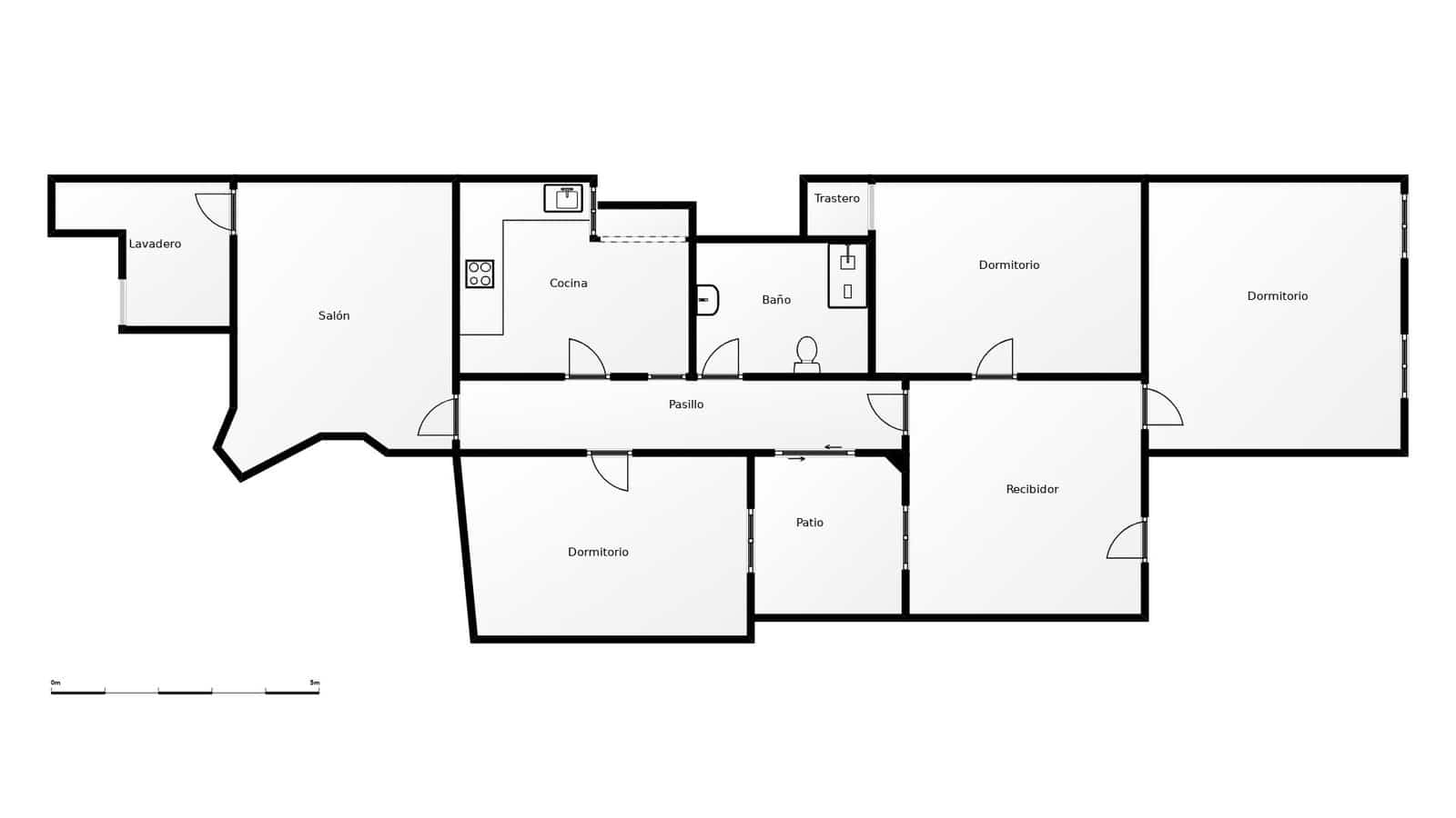 4 chambre Appartement à vendre à Las Palmas de Gran Canaria - 260 000 € (Ref: 9200125)