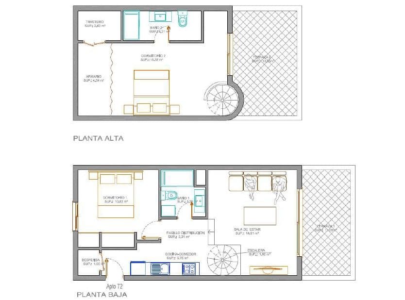 2 soveværelse Penthouse til salg i Arona med swimmingpool - € 435.000 (Ref: 9201538)