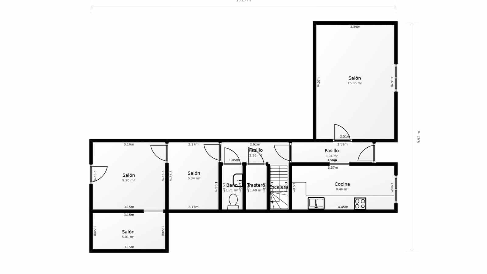4 soveværelse Byhus til salg i Sant Hilari Sacalm - € 160.000 (Ref: 9211581)