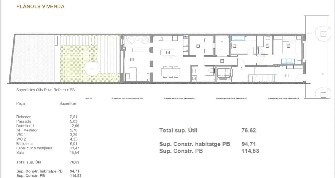 3 soverom Leilighet til salgs i Barcelona by - € 585 000 (Ref: 9246148)