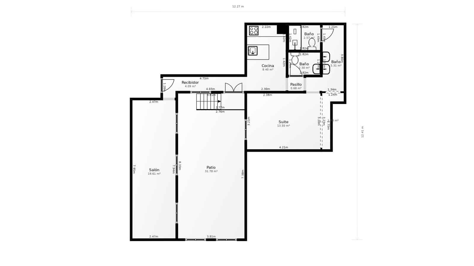 1 bedroom Flat for sale in Madrid city - € 695,000 (Ref: 9319894)