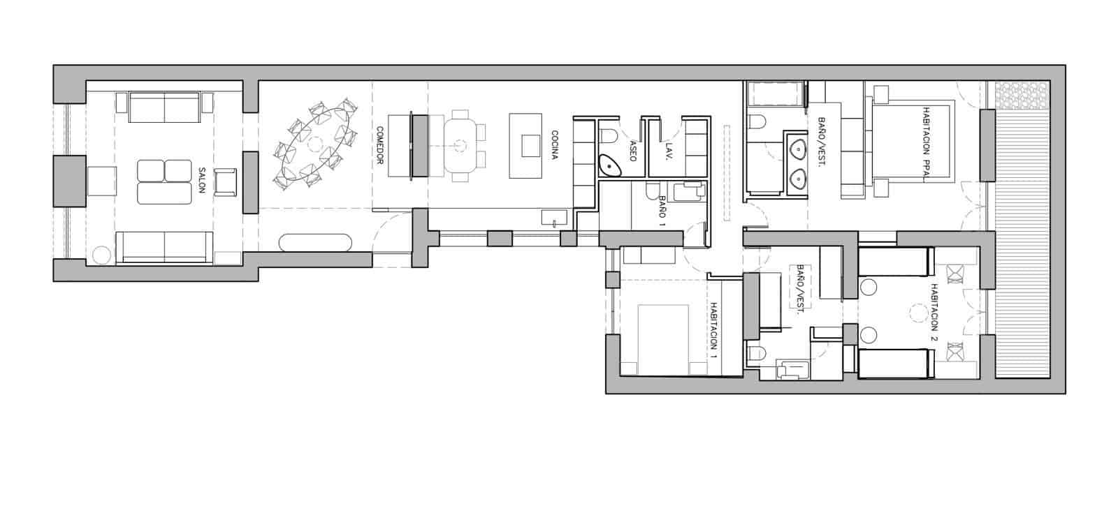 3 soveværelse Lejlighed til salg i Madrid by - € 2.730.000 (Ref: 9360836)