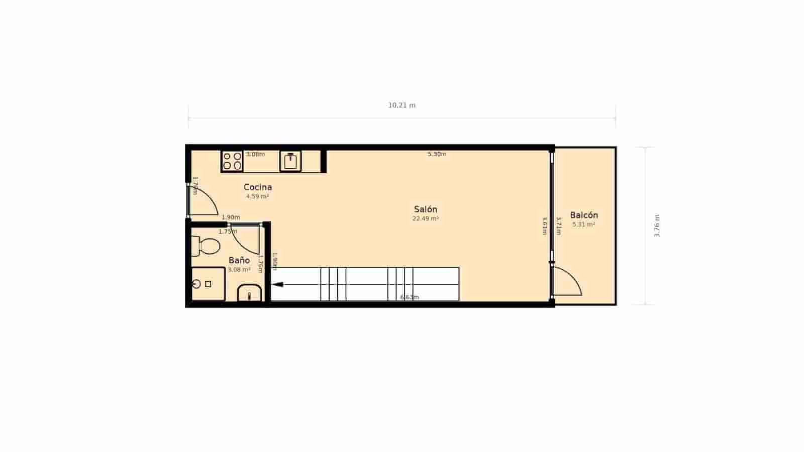 1 bedroom Apartment for rent in Alcala de Henares with garage - € 1,200 (Ref: 9436420)