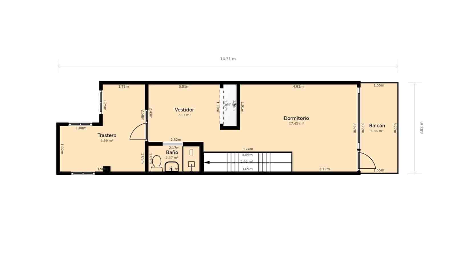 1 bedroom Apartment for rent in Alcala de Henares with garage - € 1,200 (Ref: 9436420)