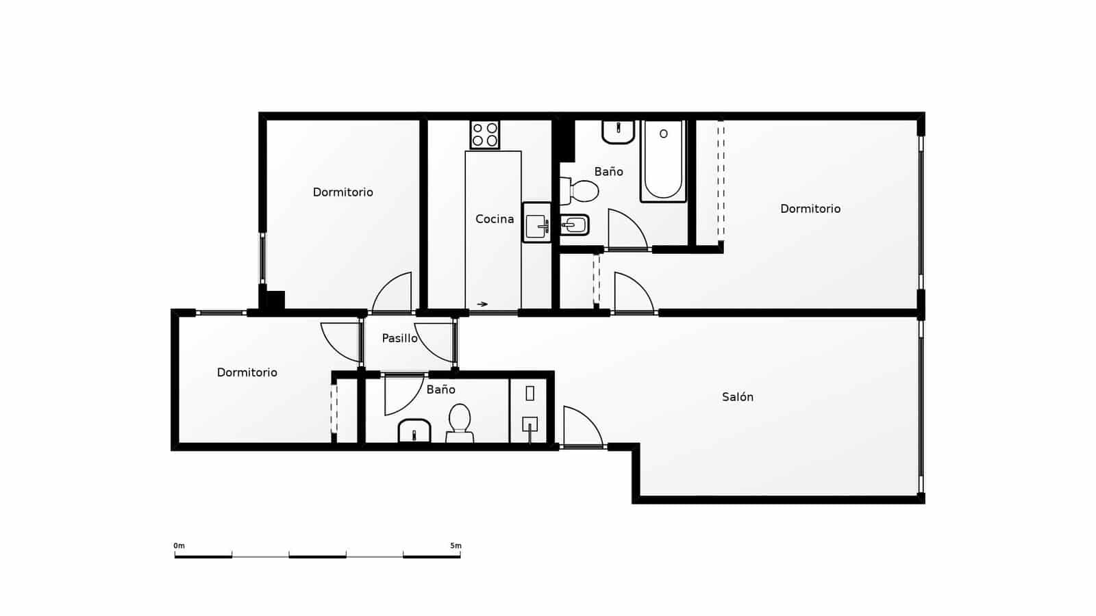 3 Zimmer Wohnung zu verkaufen in Barcelona Stadt mit Garage - 530.000 € (Ref: 9444911)