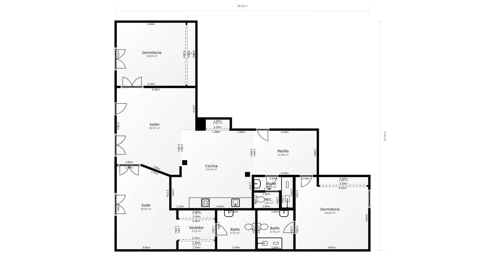 3 sovrum Lägenhet till salu i Barcelona stad - 990 000 € (Ref: 9471660)