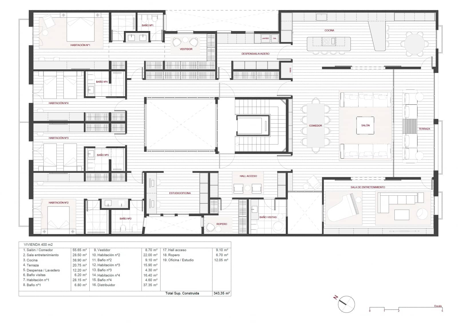 4 makuuhuone Asunto myytävänä paikassa Barcelona kaupunki - 3 500 000 € (Ref: 9488570)