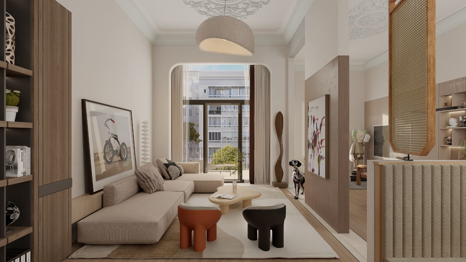 3 sypialnia Mieszkanie na sprzedaż w Miasto Barcelona - 1 750 000 € (Ref: 9491674)