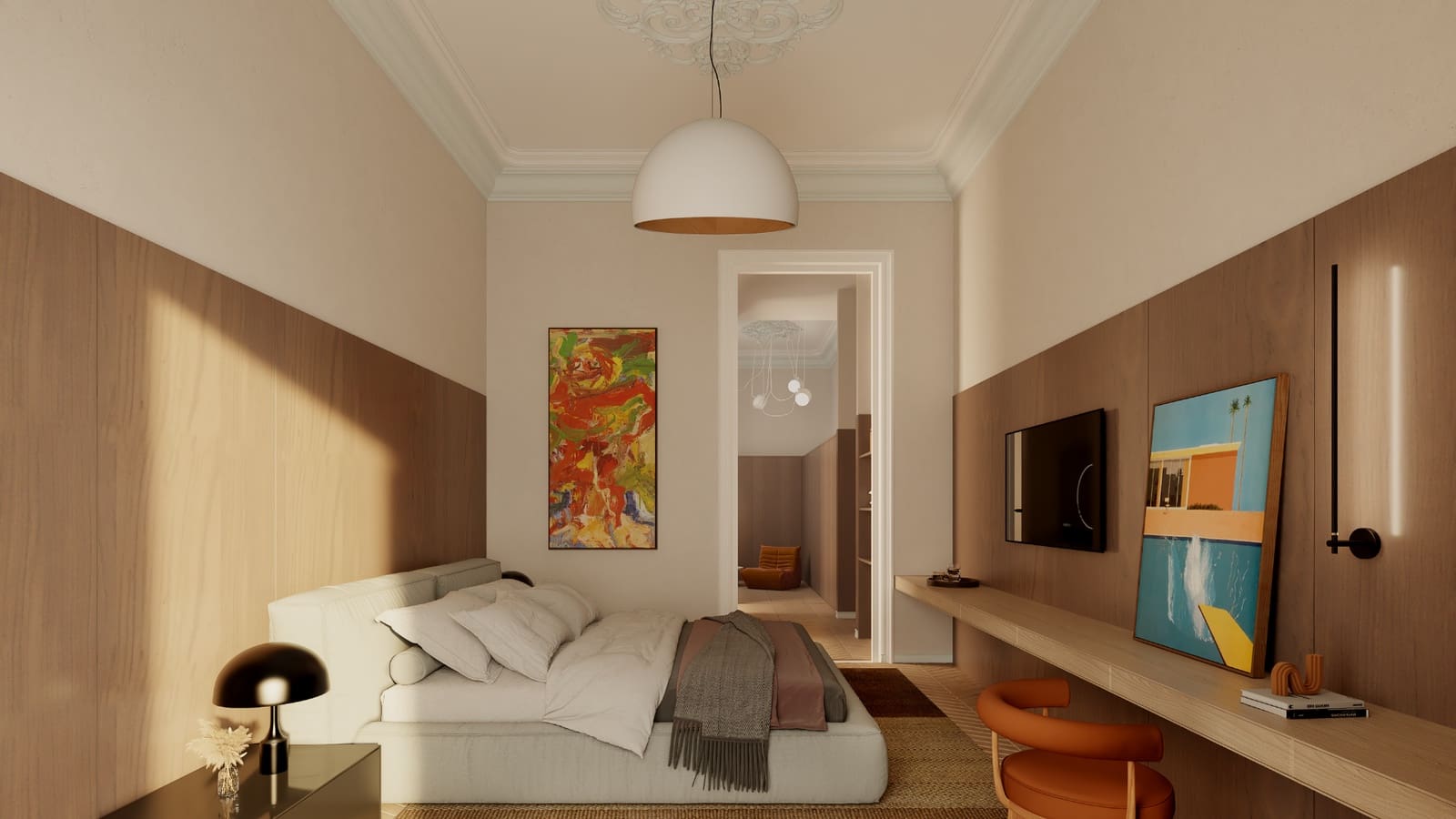 3 sypialnia Mieszkanie na sprzedaż w Miasto Barcelona - 1 750 000 € (Ref: 9491674)