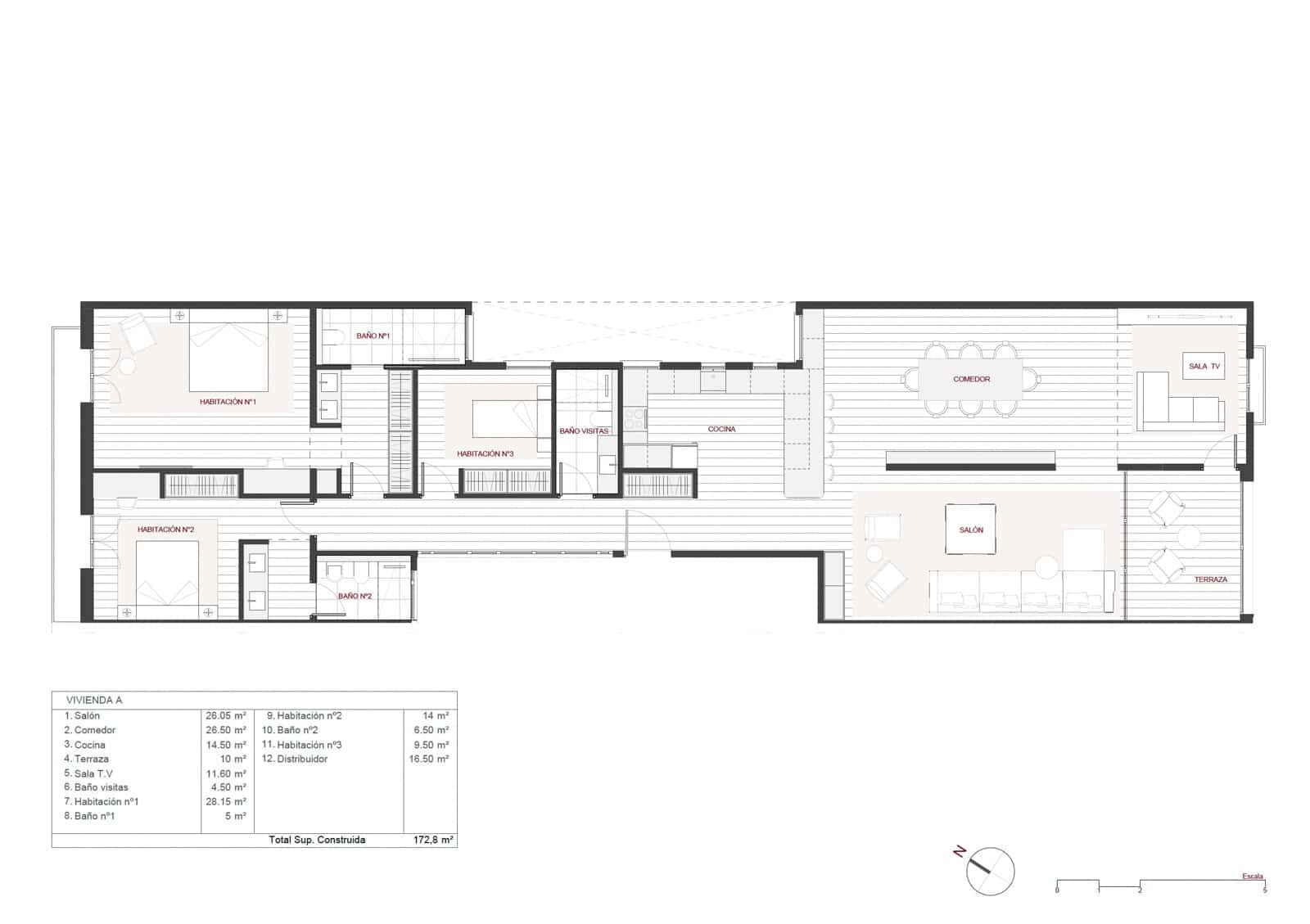 3 bedroom Flat for sale in Barcelona city - € 1,750,000 (Ref: 9500633)