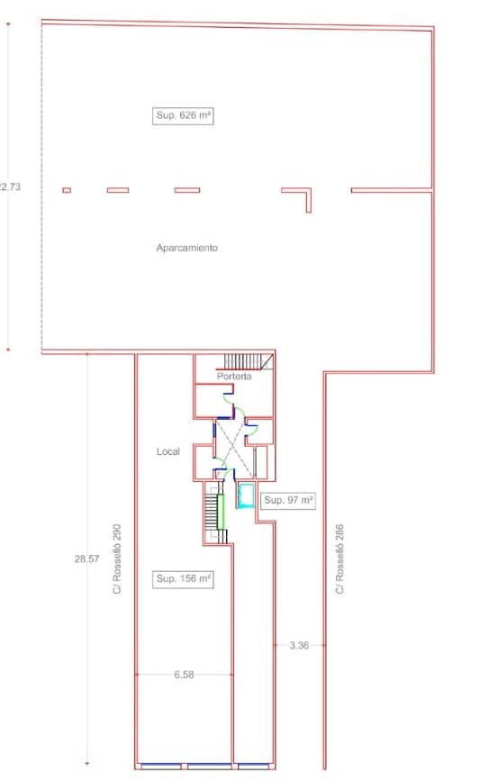 Commercial for rent in Barcelona city - € 13,000 (Ref: 9516551)