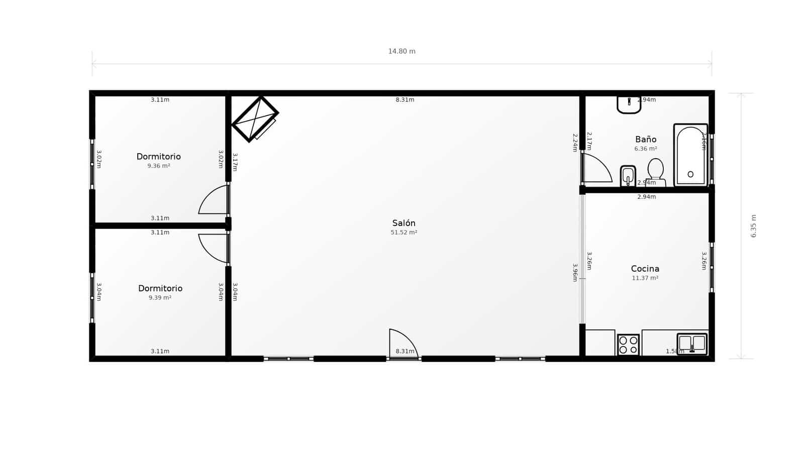 3 camera da letto Finca/Casa di Campagna in vendita in Motril con garage - 225.000 € (Rif: 9544549)