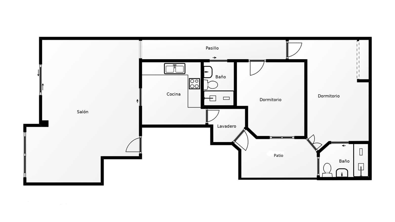 Piso de 3 habitaciones en Albacete ciudad en venta - 242.500 € (Ref: 9554375)