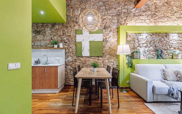 1 soveværelse Lejlighed til salg i Sant Pere, Santa Caterina i La Ribera, Barcelona by - € 325.000 (Ref: 9566452)