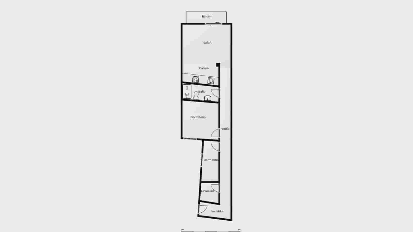 2 slaapkamer Flat te koop in Barcelona stad - € 415.000 (Ref: 9566625)