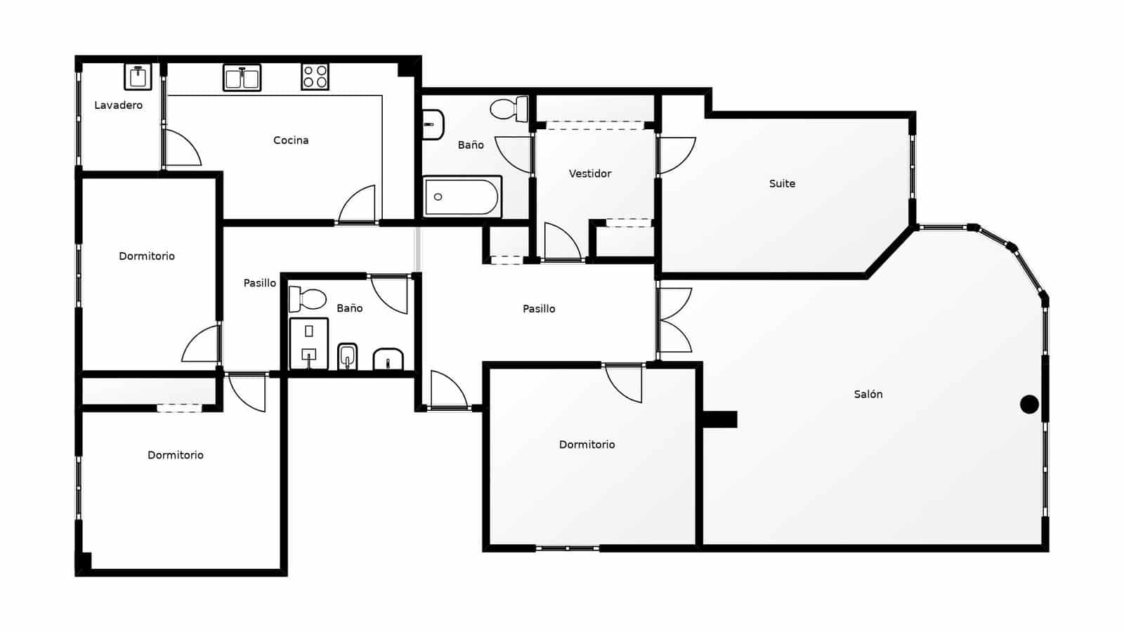 4 soveværelse Lejlighed til salg i Albacete by - € 360.000 (Ref: 9571635)