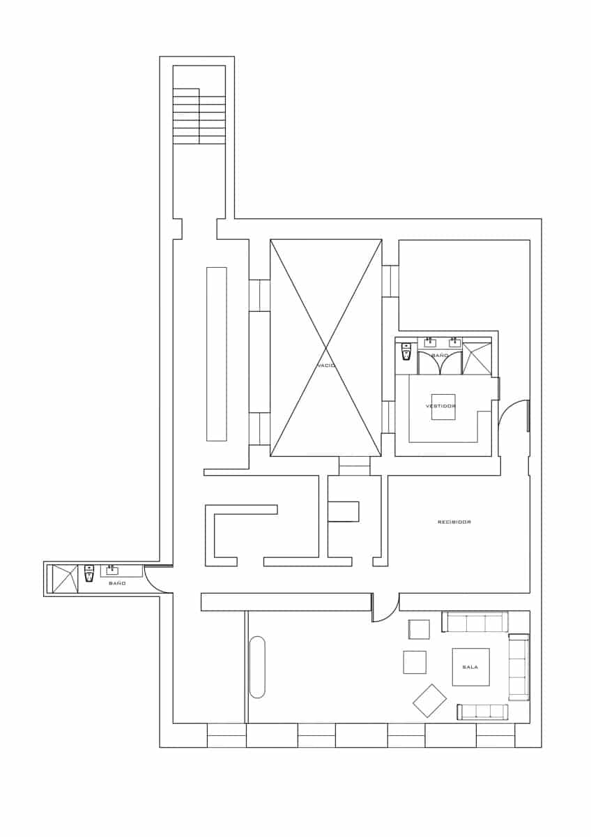 2 makuuhuone Asunto myytävänä paikassa Madrid kaupunki - 1 595 000 € (Ref: 9588498)