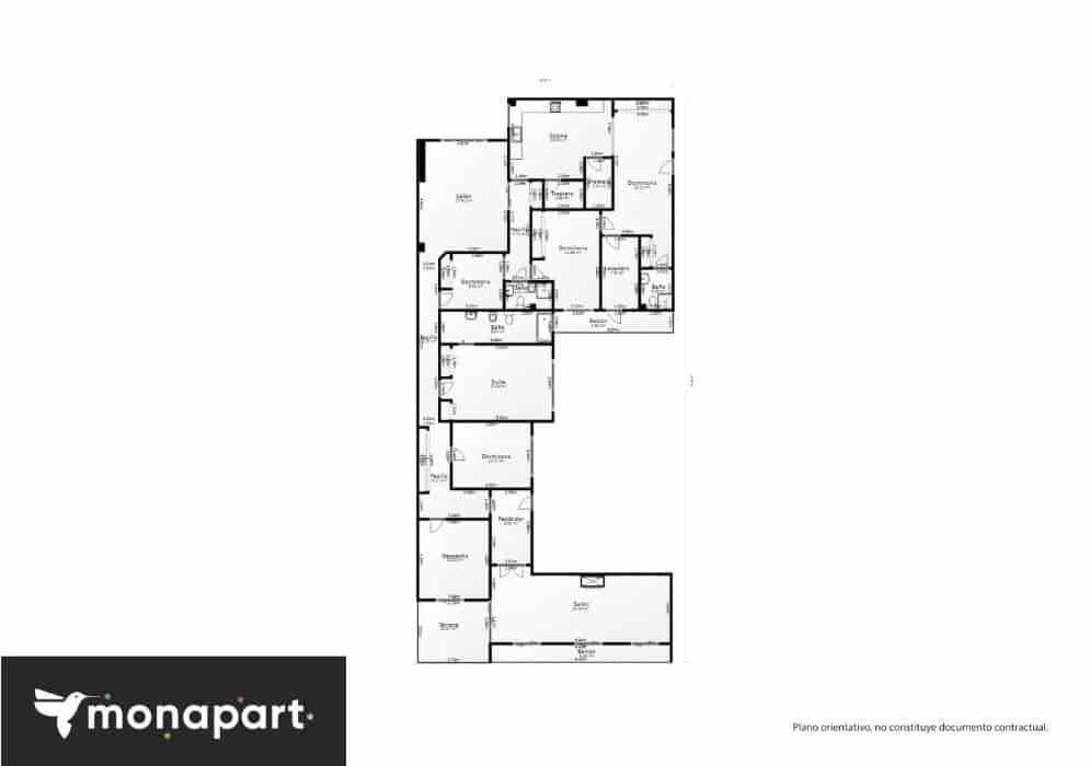 5 soverom Leilighet til salgs i Valencia by - € 1 200 000 (Ref: 9598213)