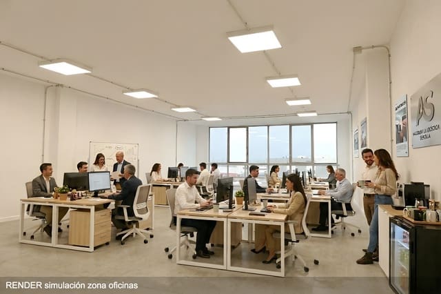 Biuro do wynajęcia w L'Hospitalet de Llobregat - 3 000 € (Ref: 9602717)