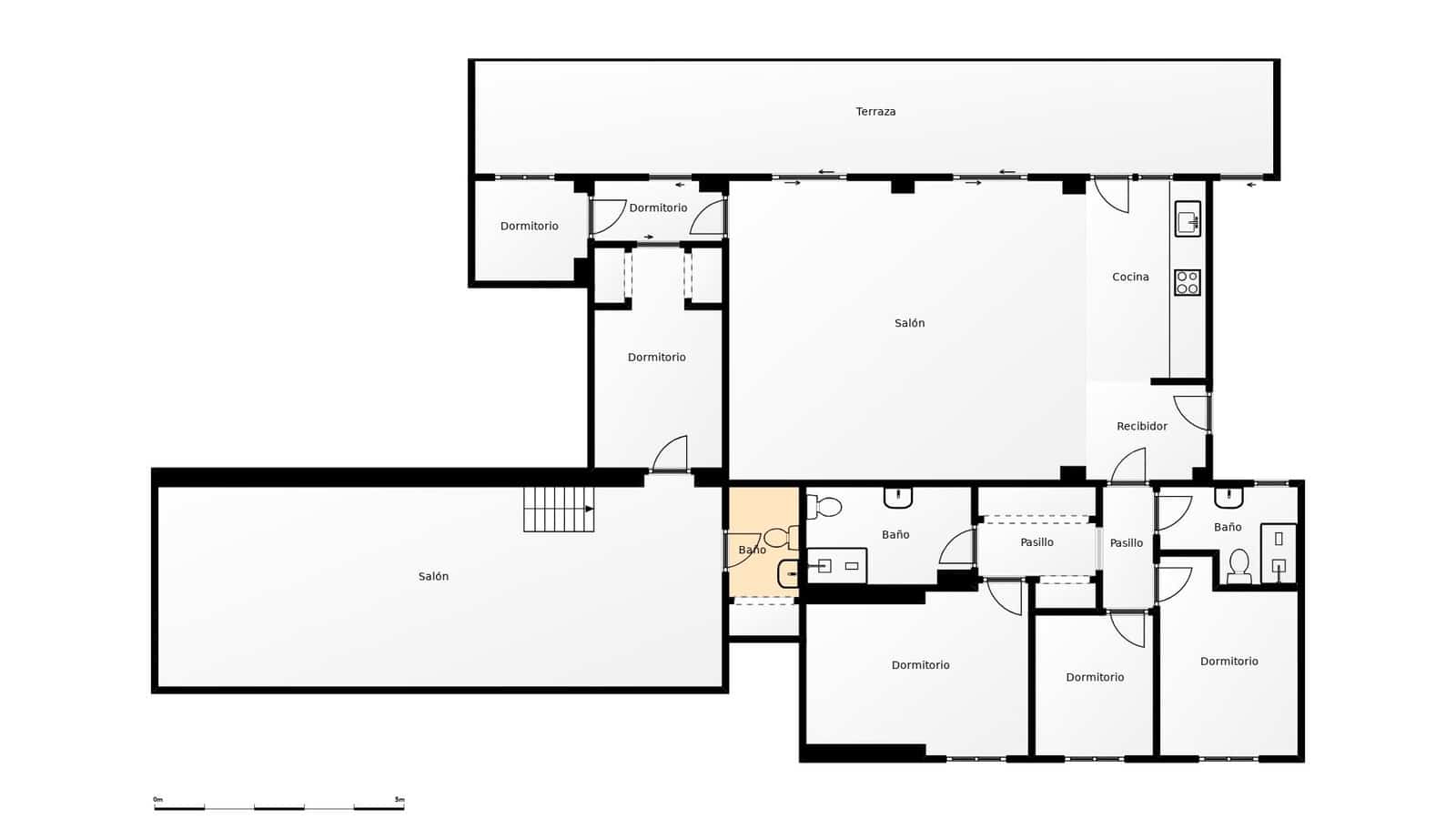 5 chambre Appartement à vendre à Castelldefels avec piscine garage - 825 000 € (Ref: 9618712)