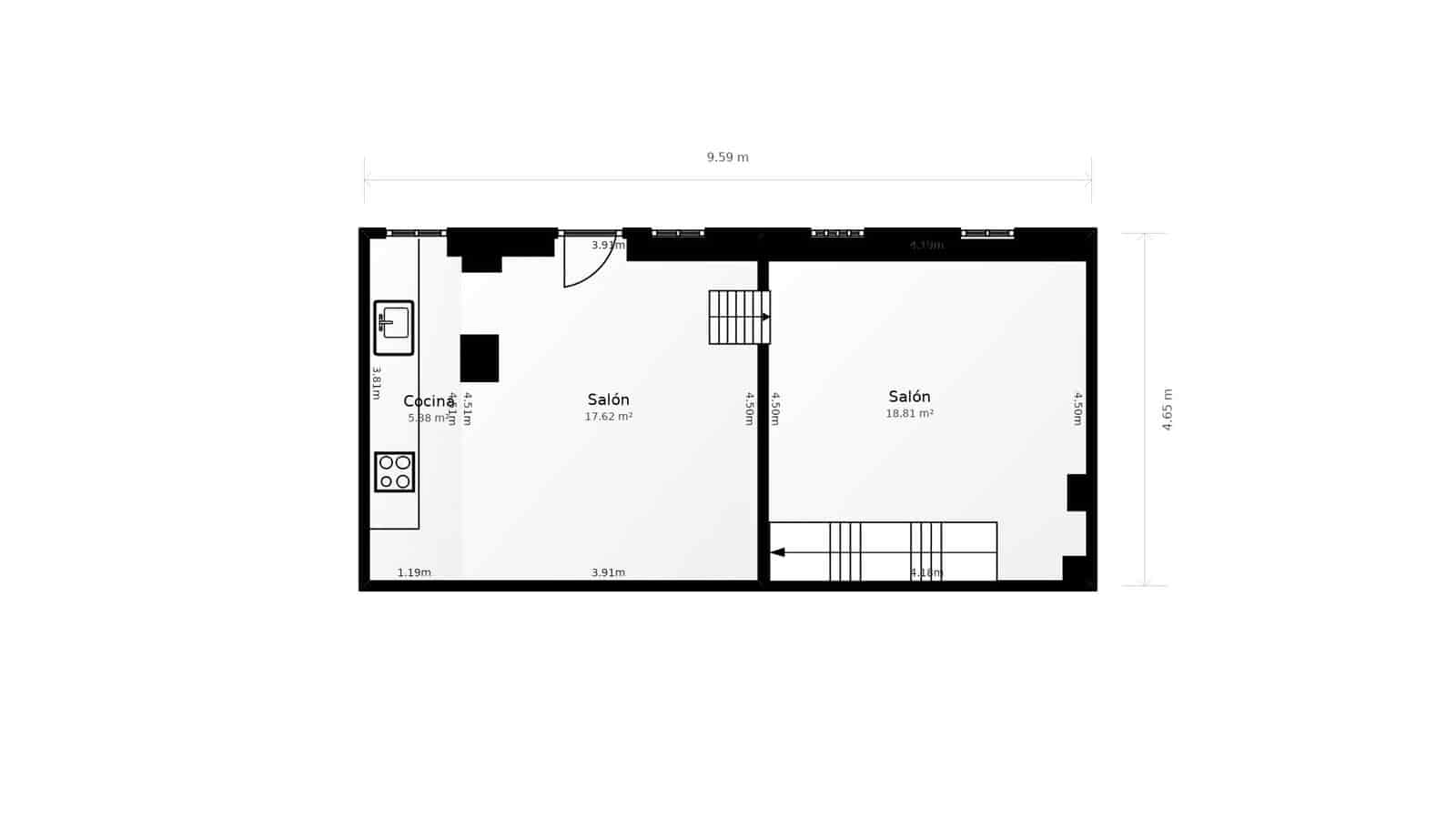 3 bedroom Townhouse for sale in Salobrena - € 255,000 (Ref: 9618714)