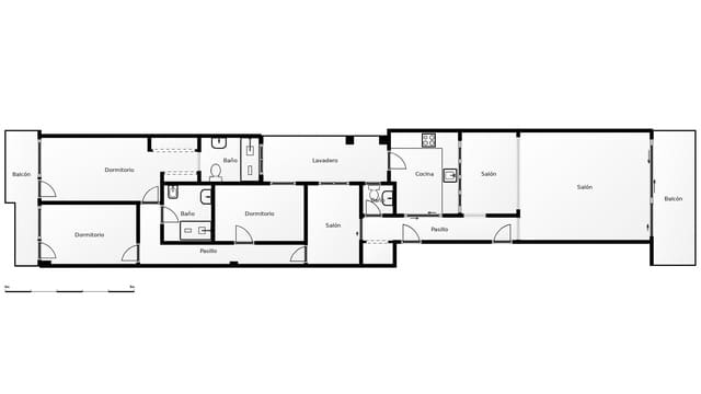 3 chambre Appartement à vendre à Sarrià, Barcelone ville avec garage - 1 300 000 € (Ref: 9632682)