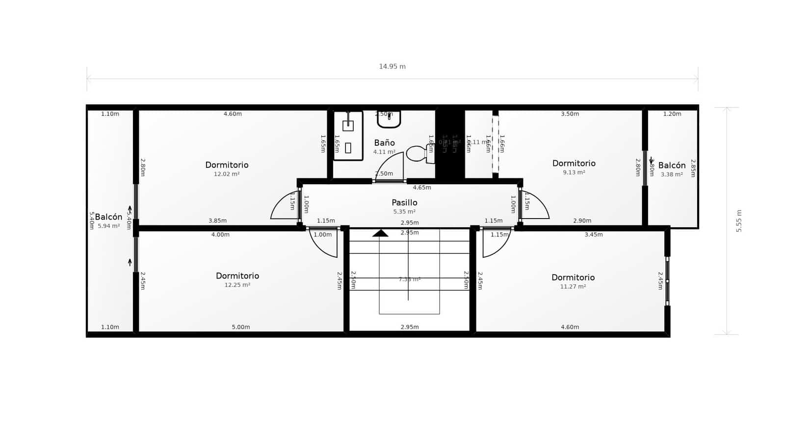 4 bedroom Semi-detached Villa for sale in Girona city with garage - € 557,000 (Ref: 9656508)