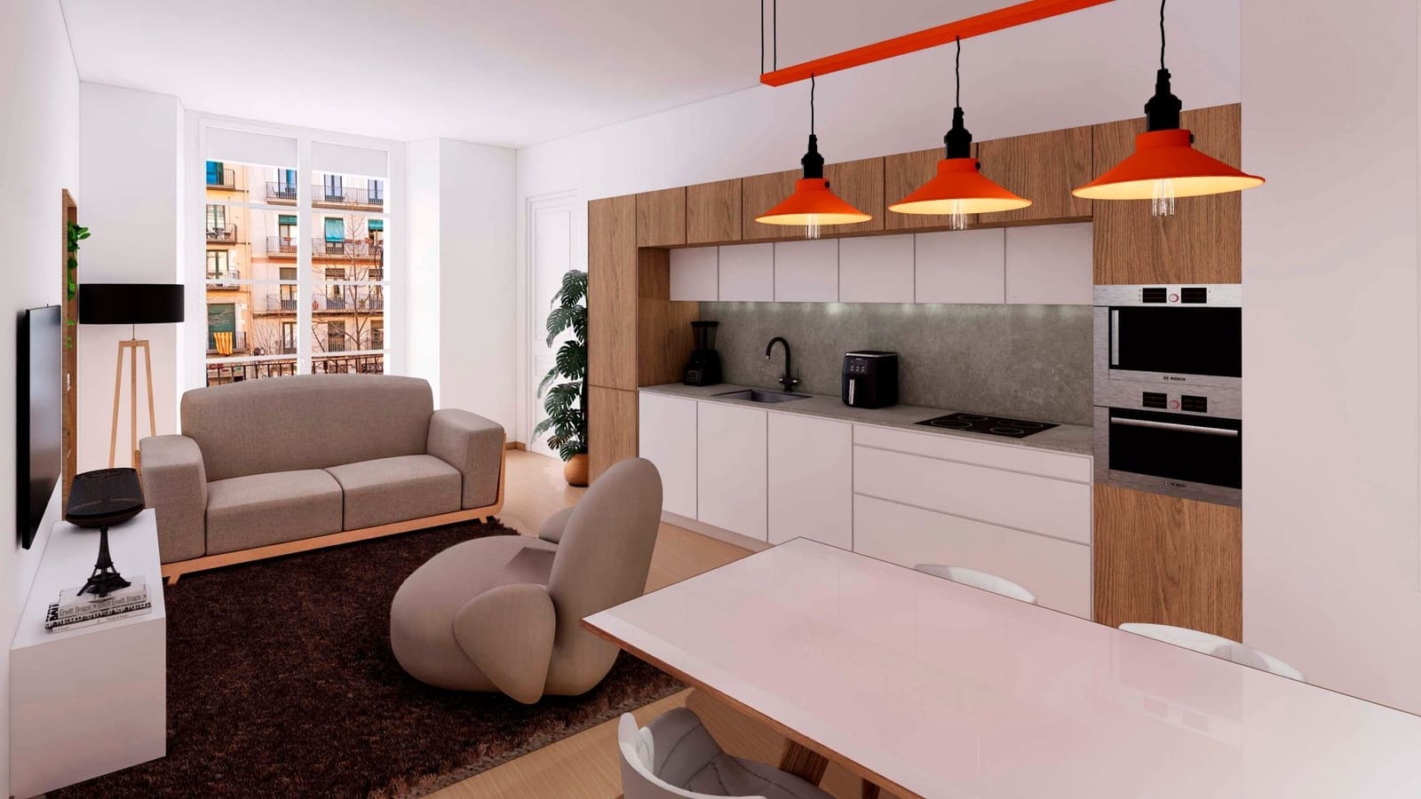 3 soveværelse Lejlighed til salg i Girona by - € 211.000 (Ref: 9713538)