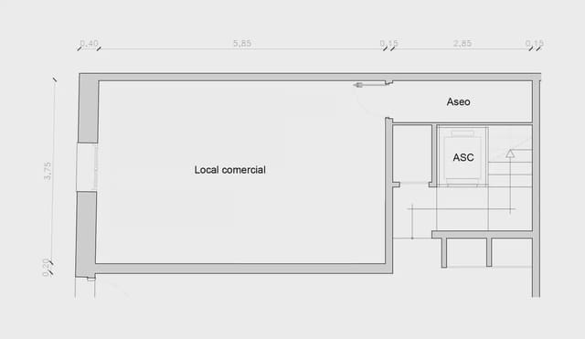 Kommersiell til leie i La Vila de Gràcia, Barcelona by - € 600 (Ref: 9739147)